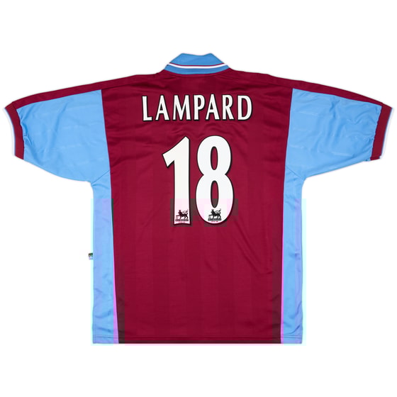 1997-98 West Ham Home Shirt Lampard #18 - 10/10 - (L)