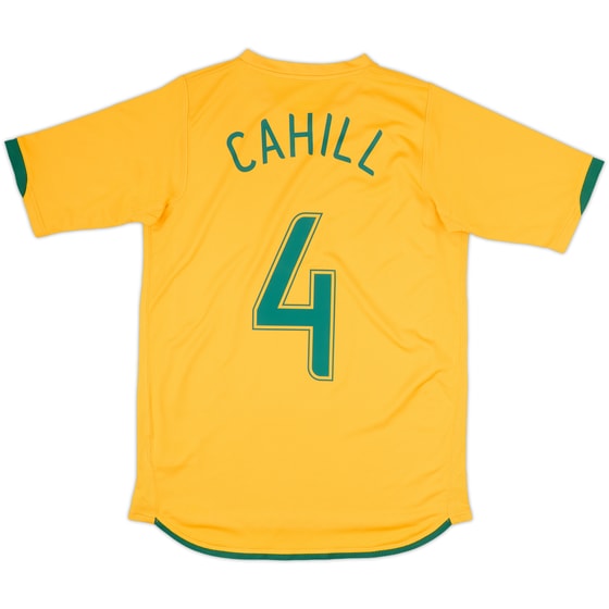 2006-08 Australia Home Shirt Cahill #4 - 9/10 - (S)