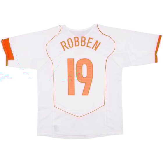 2004-06 Netherlands Away Shirt Robben #19 - 8/10 - (XL)