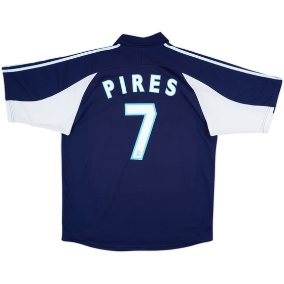 1999-00 Olympique Marseille Away Shirt Pires #7 - 8/10 - (L)