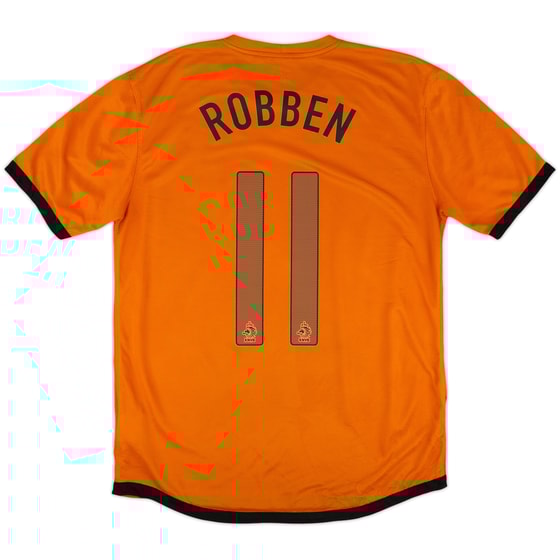 2012-13 Netherlands Home Shirt Robben #11 - 6/10 - (M)