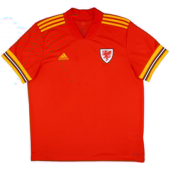 2020-21 Wales Home Shirt - 10/10 - (XL)