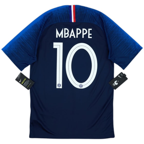 2018 France Home Shirt Mbappe #10 (S)