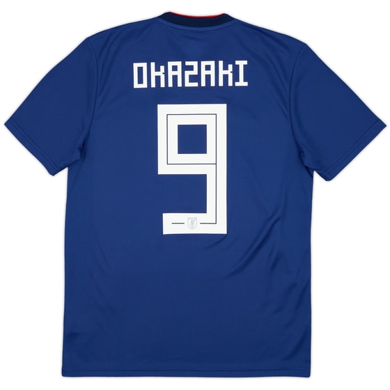 2018-19 Japan Home Shirt Okazaki #9 (L)