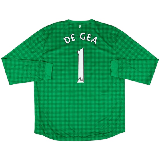 2012-13 Manchester United GK Shirt De Gea #1 (XL)