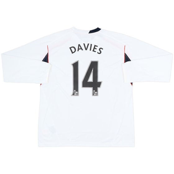 2007-08 Bolton Home L/S Shirt Davies #14 (XL)