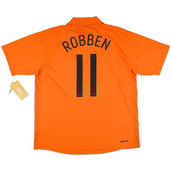 2006-08 Netherlands Home Shirt Robben #11 (XL)