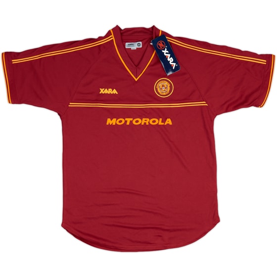 2001-02 Motherwell Away Shirt (S)