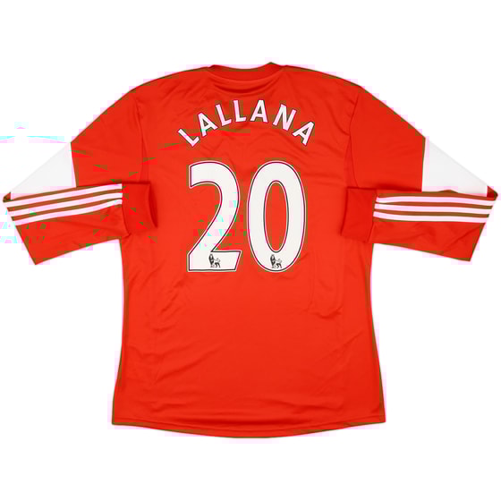 2013-14 Southampton Home L/S Shirt Lallana #20 (L)