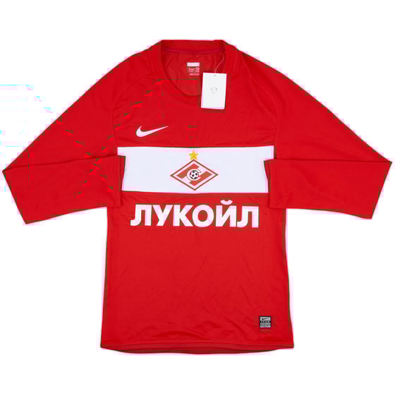 2009 Spartak Moscow Home L/S Shirt (S)