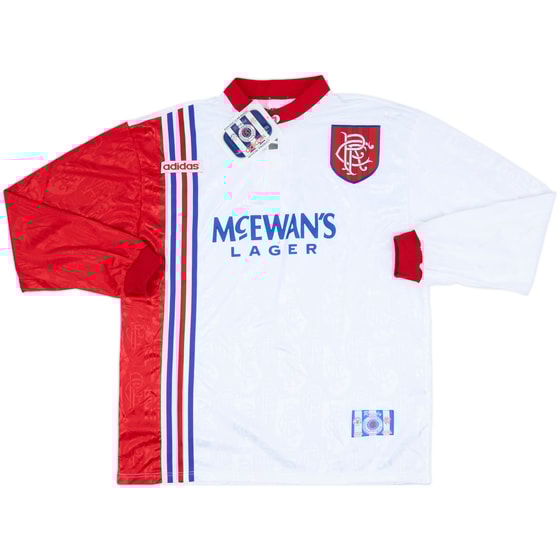 1996-97 Rangers Away L/S Shirt (XL)