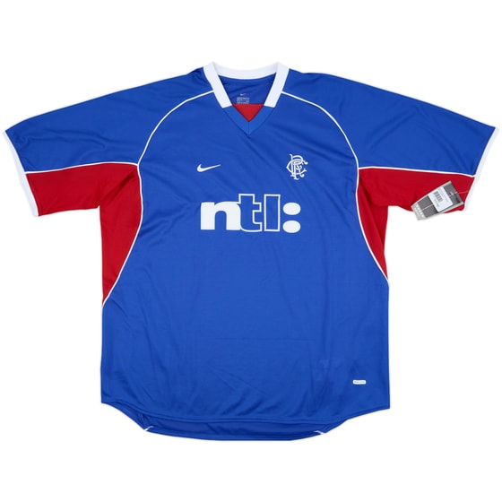 2001-02 Rangers Home Shirt (XXL)