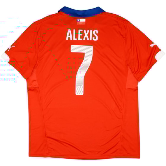 2014-15 Chile Home Shirt Alexis #7 (XXL)
