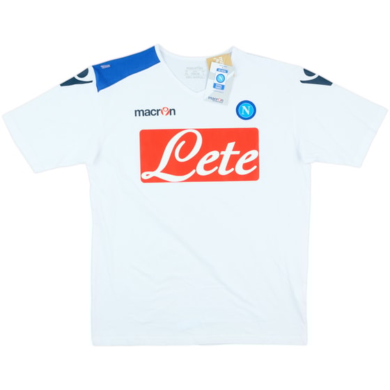 2011-12 Napoli Macron Cotton Training Tee (XL)