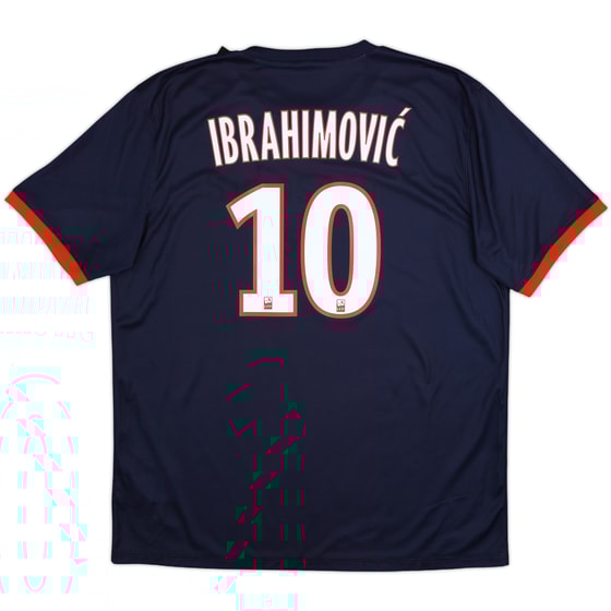 2013-14 Paris Saint-Germain Home Shirt Ibrahimovic #10 (XL)