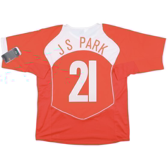 2004-06 South Korea Home Shirt J S Park #21 (L)