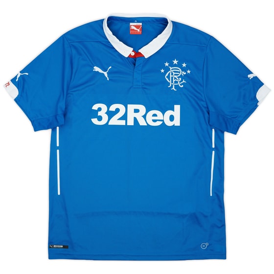 2014-15 Rangers Home Shirt - 10/10 - (L)