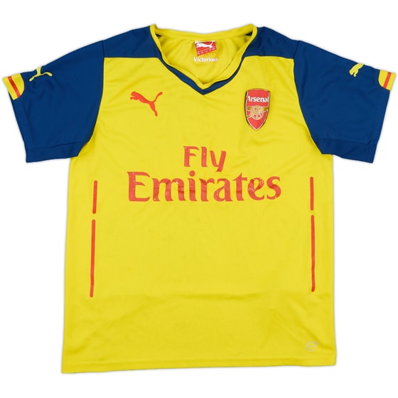 2014-15 Arsenal Away Shirt - 4/10 - (XL.Boys)