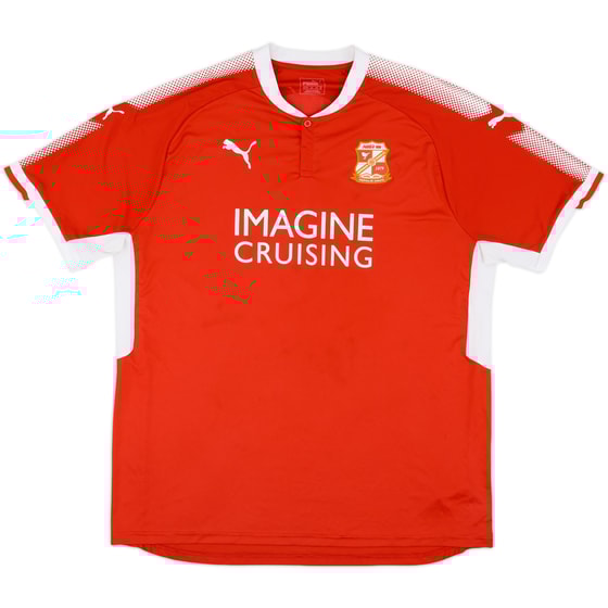 2017-18 Swindon Town Home Shirt - 8/10 - (3XL)