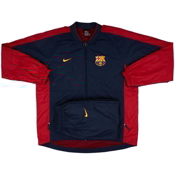 1999-00 Barcelona Nike Tracksuit - 9/10 - (L)