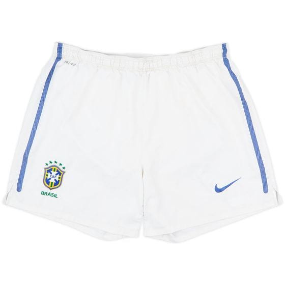 2010-12 Brazil Away Shorts - 6/10 - (XL)