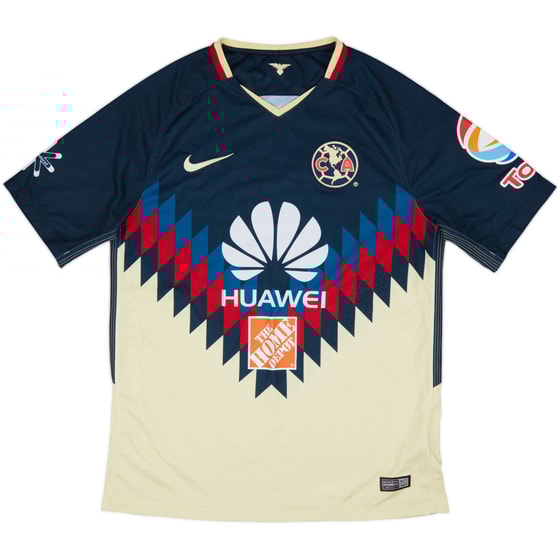 2017-18 Club America Home Shirt - 9/10 - (M)