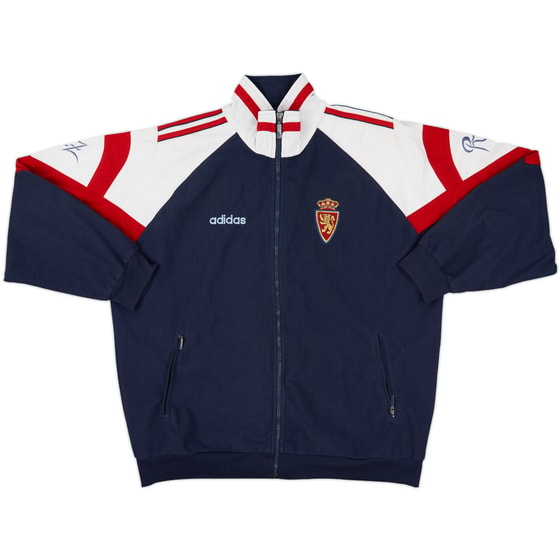 1997-98 Real Zaragoza adidas Track Jacket - 7/10 - (M/L)