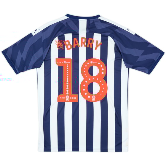 2019-20 West Brom Authentic Home Shirt Barry #18 - 9/10 - (M)