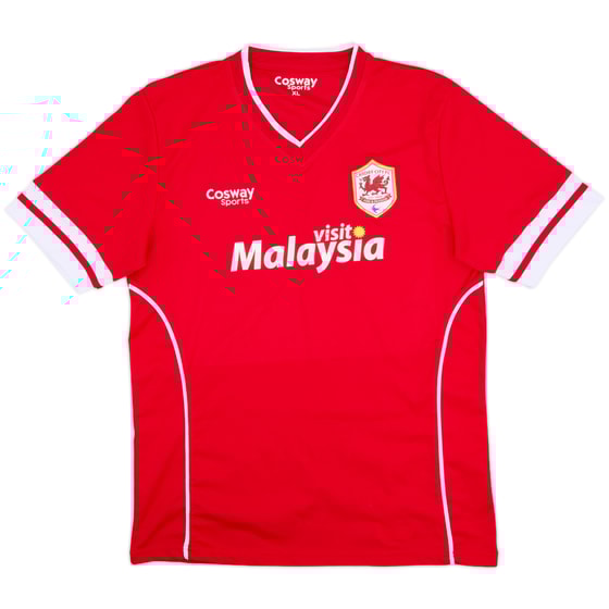 2013-14 Cardiff Home Shirt - 6/10 - (XL)