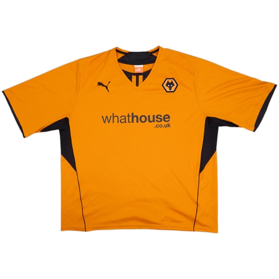 2013-14 Wolves Home Shirt - 8/10 - (3XL)