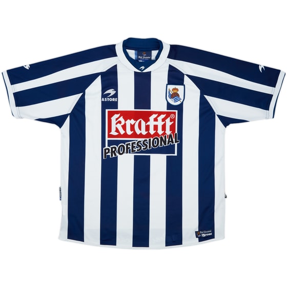 2002-03 Real Sociedad Home - 8/10 - (XL)