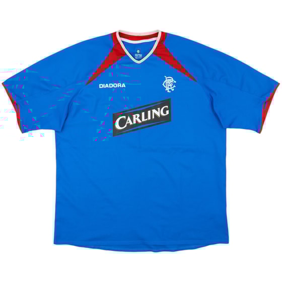 2003-05 Rangers Home Shirt - 7/10 - (XL)