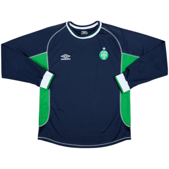 2000-01 Saint Etienne Away L/S Shirt - 9/10 - (M)
