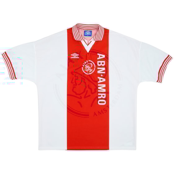 1995-96 Ajax Home Shirt - 9/10 - (XXL)