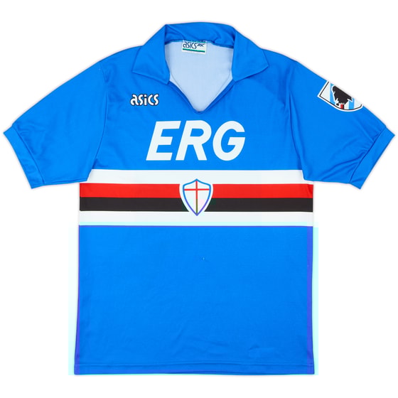 1990-92 Sampdoria Home Shirt - 8/10 - (M)