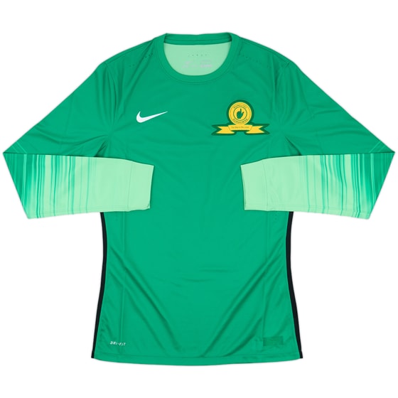 2015-16 Mamelodi Sundowns Player Issue GK Shirt - 9/10 - (M)