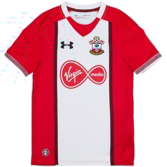 2017-18 Southampton Home Shirt - 8/10 - (M.Boys)