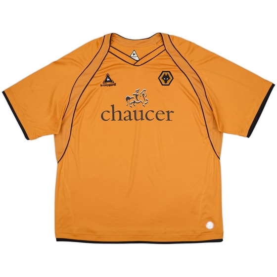 2006-08 Wolves Home Shirt - 8/10 - (XL)