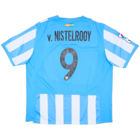 2011-12 Malaga Home Shirt v. Nistelrooy #9 - 5/10 - (XXL)