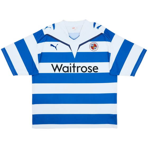 2009-10 Reading Home Shirt - 9/10 - (XL)