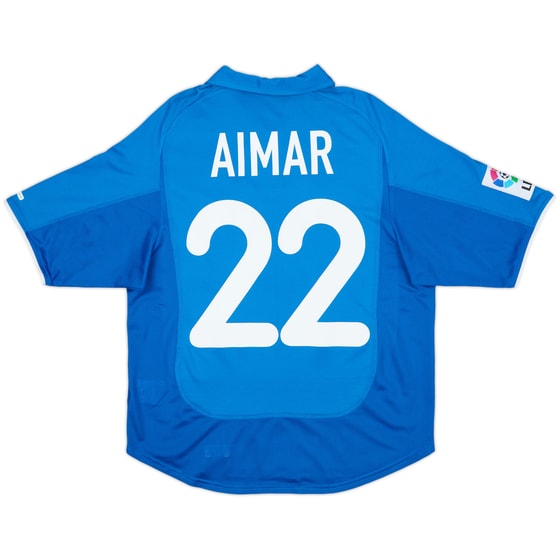 2000-01 Valencia Third Shirt Aimar #22 - 8/10 - (S)