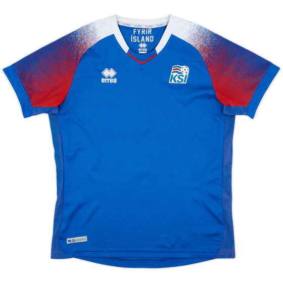2018-19 Iceland Home Shirt - 5/10 - (L)