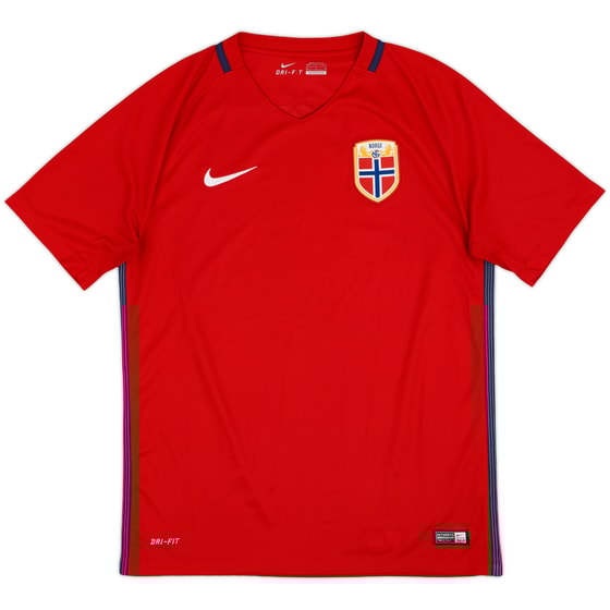 2016-18 Norway Home Shirt - 9/10 - (M)