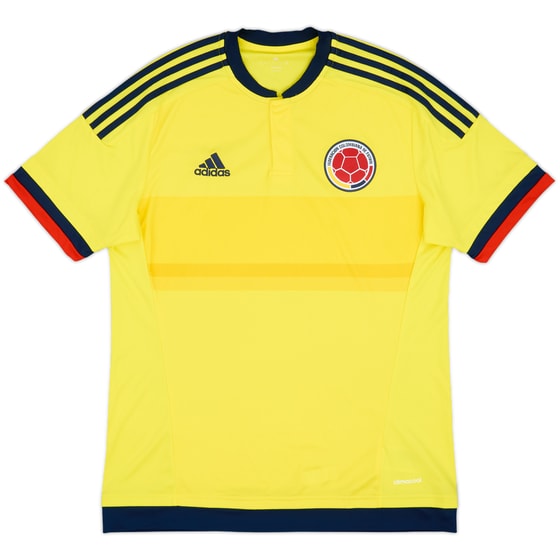 2015 Colombia Copa America Home Shirt - 8/10 - (M)