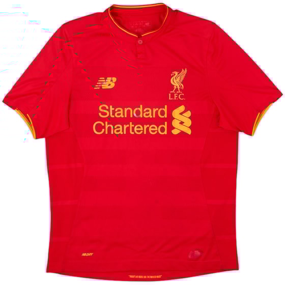 2016-17 Liverpool Home Shirt - 4/10 - (M)