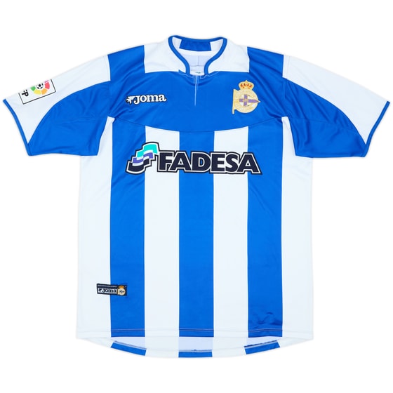 2003-04 Deportivo de La Coruna Home Shirt - 6/10 - (M)