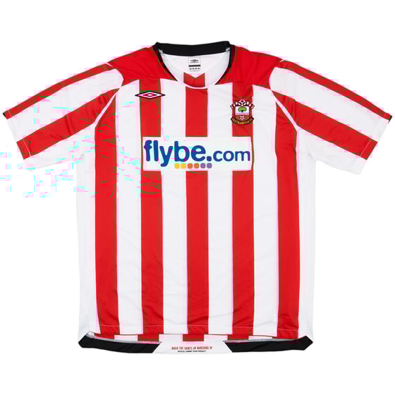 2008-10 Southampton Home Shirt - 8/10 - (XXL)