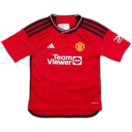 2023-24 Manchester United Home Shirt - 10/10 - (5-6 Years)