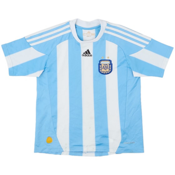 2010-11 Argentina Home Shirt - 6/10 - (S.Boys)