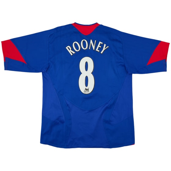 2005-06 Manchester United Away Shirt Rooney #8 - 8/10 - (XL)